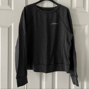 LULULEMON Embroidered Logo Stretch Sweatshirt - 4 or 6